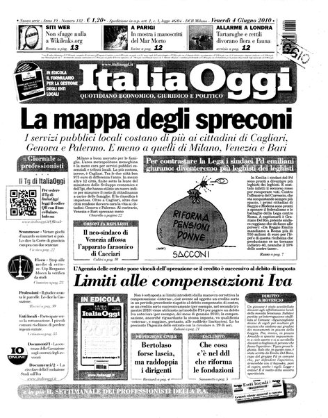 Italia oggi : quotidiano di economia finanza e politica